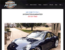 Tablet Screenshot of prestigemobiledetailing.com